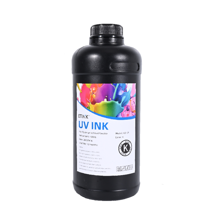UV 주도의 소프트 잉크는 Epson 인쇄 헤드에서 인쇄 가죽에 적합합니다.
